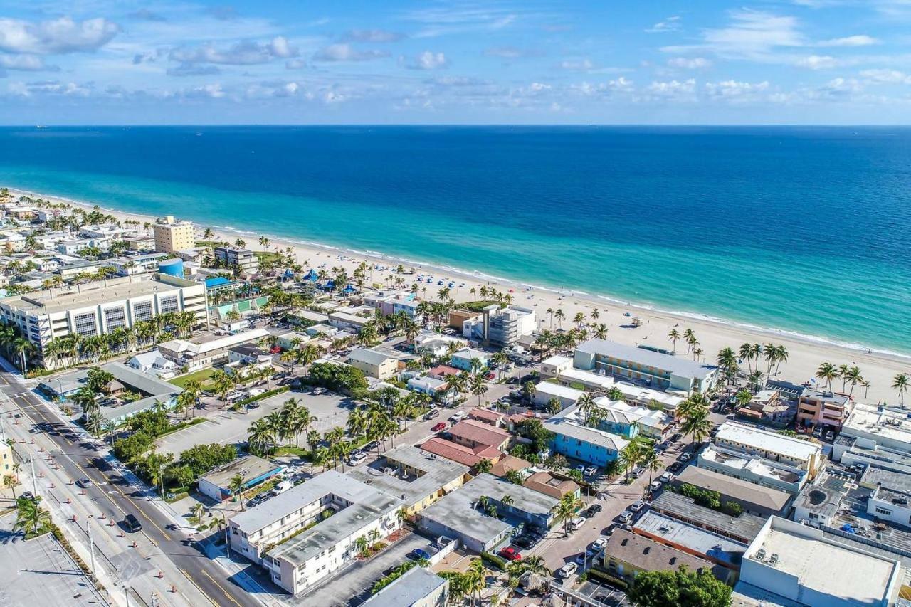 Stylish 1Br Walk To The Beach #1 Hollywood Bagian luar foto