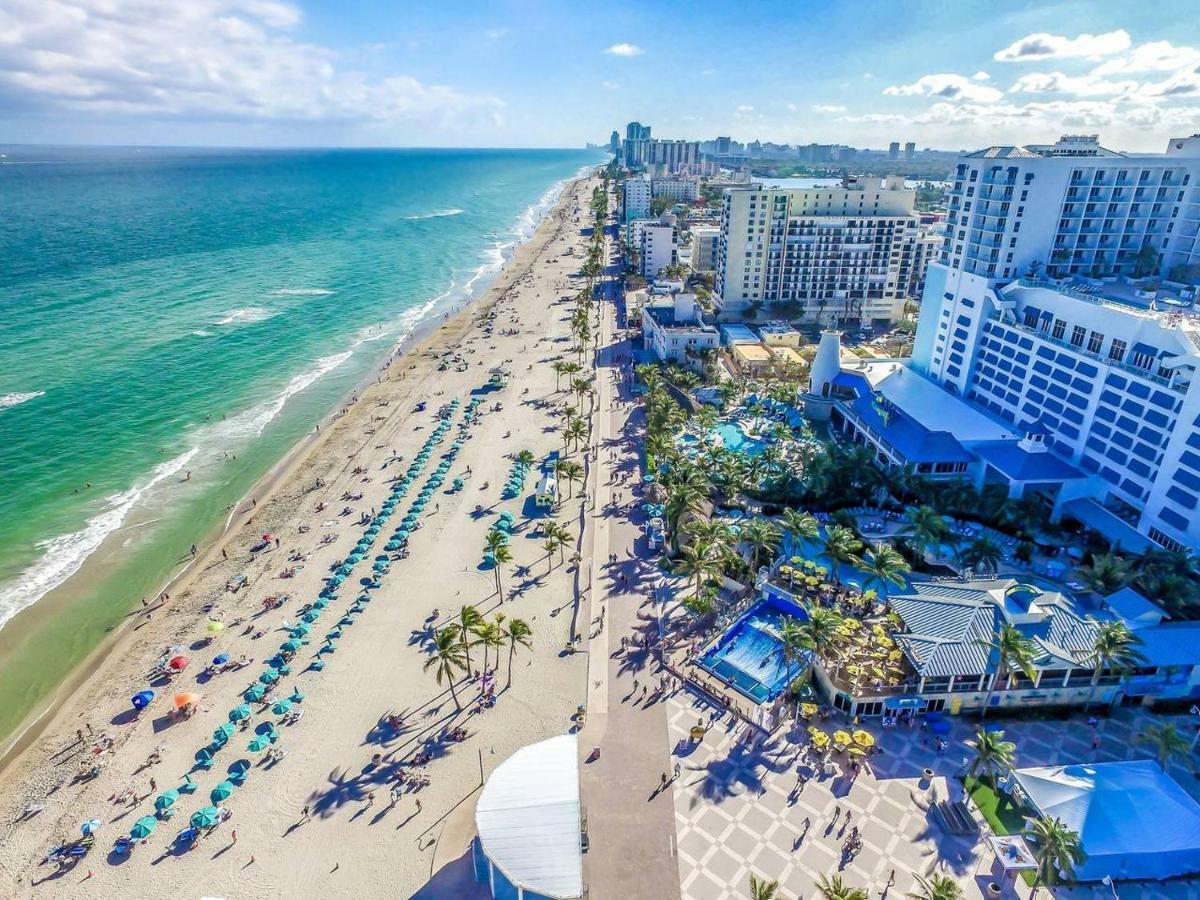 Stylish 1Br Walk To The Beach #1 Hollywood Bagian luar foto